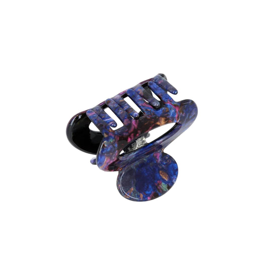 Athena Small Purple Claw Clip