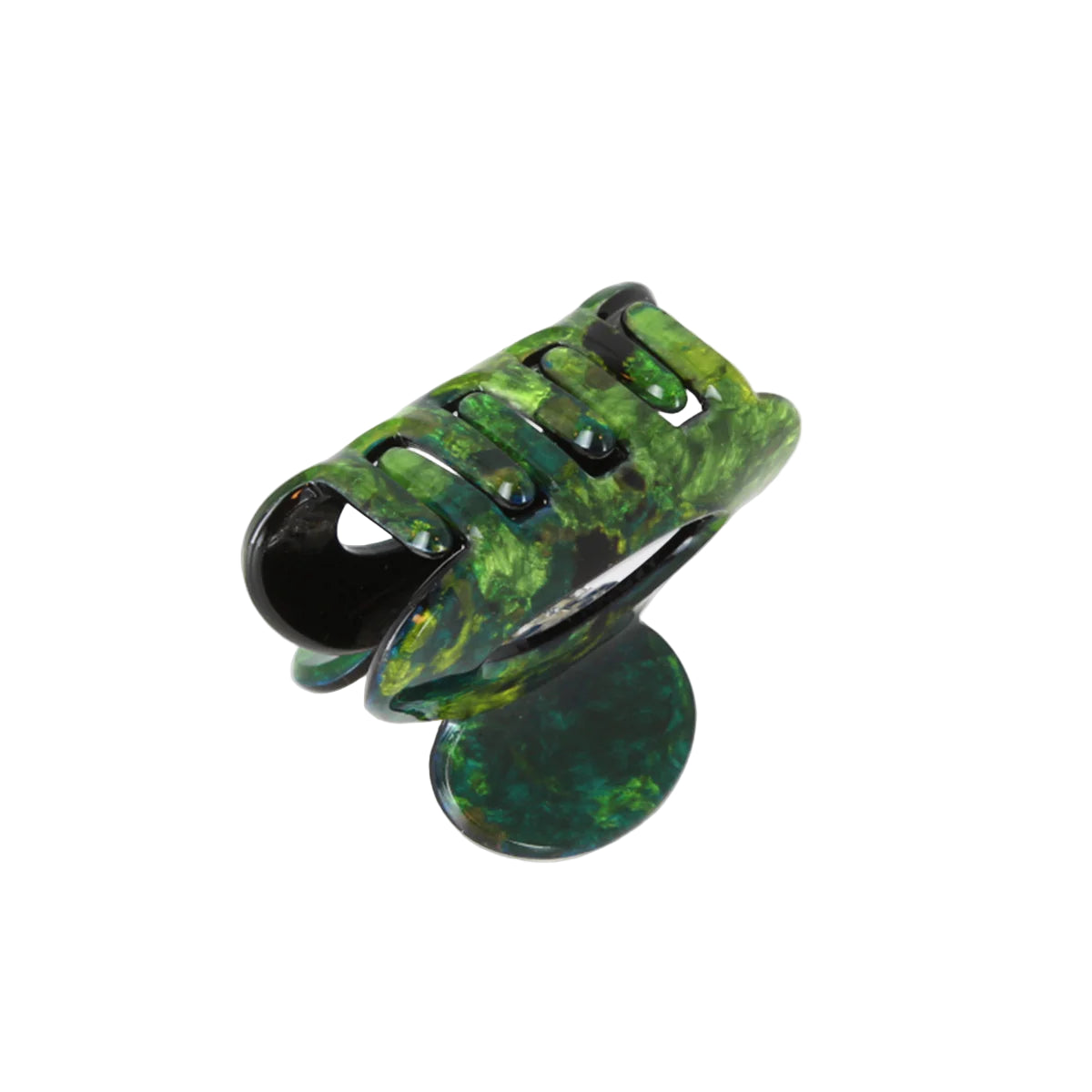 Athena Small Green Claw Clip