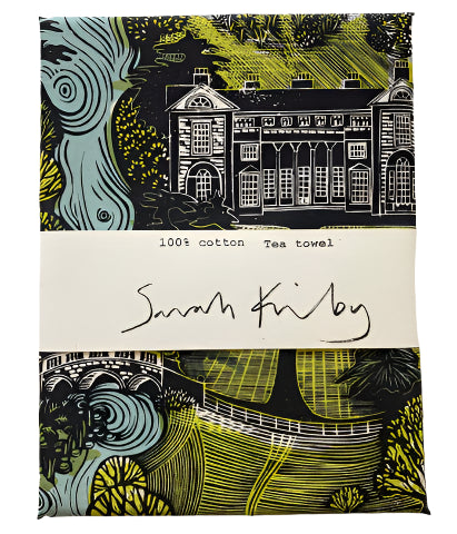 Compton Verney Tea Towel by Sarah Kirby