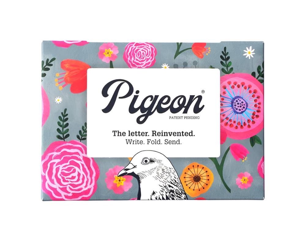 Wildflower Pigeon Writing Set