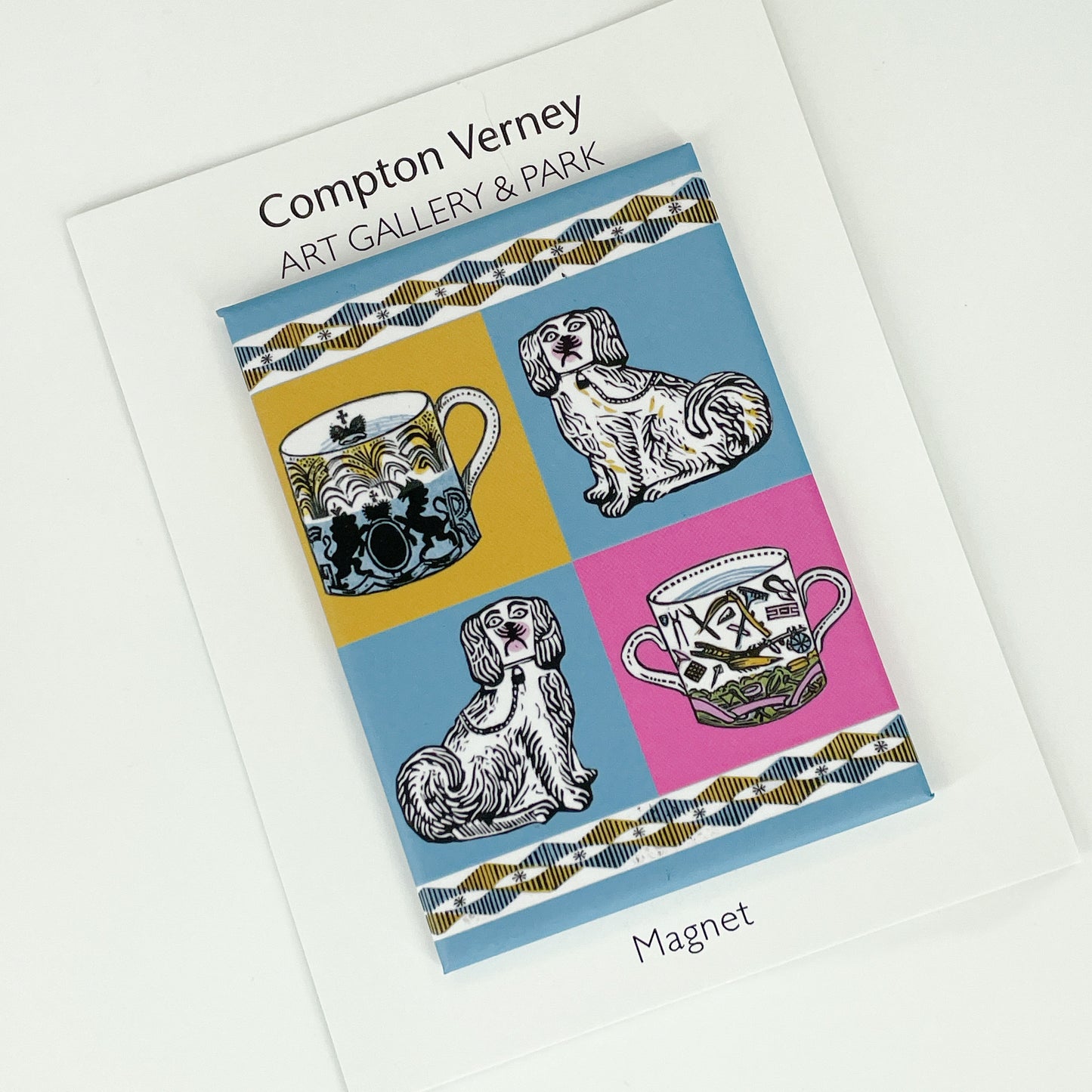 Compton Verney Folk Art Magnet by Tristan Sherwood