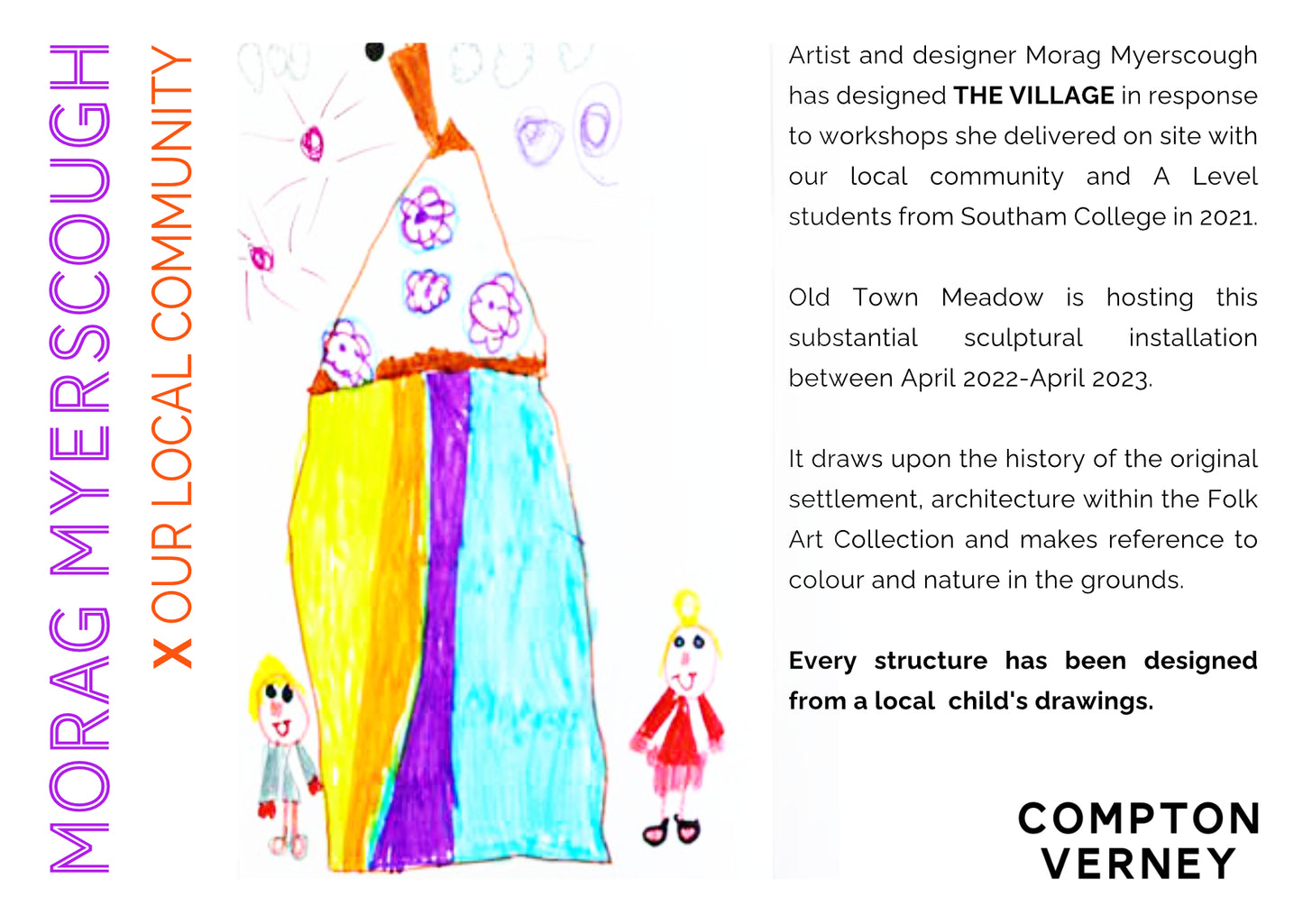 Morag Myerscough X our Local Community Postcard Pack