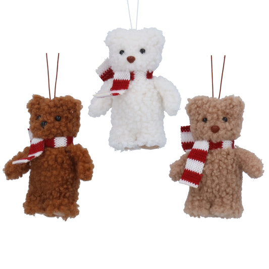 Teddy Scarf Decoration