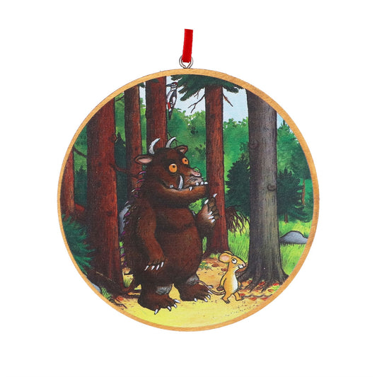 Gruffalo and Mouse Wood Decoration