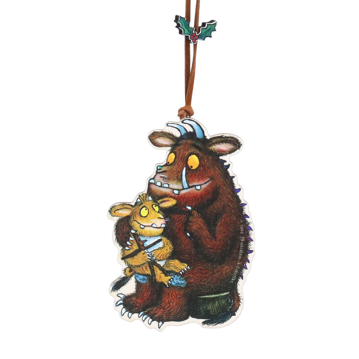 Gruffalo and Child Outline Wood Decoration
