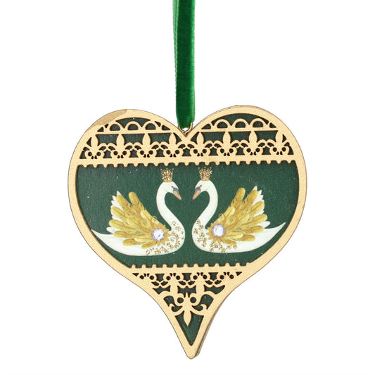 Swans Wood Heart