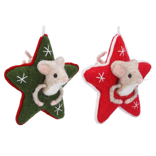 Wool Mouse in Star