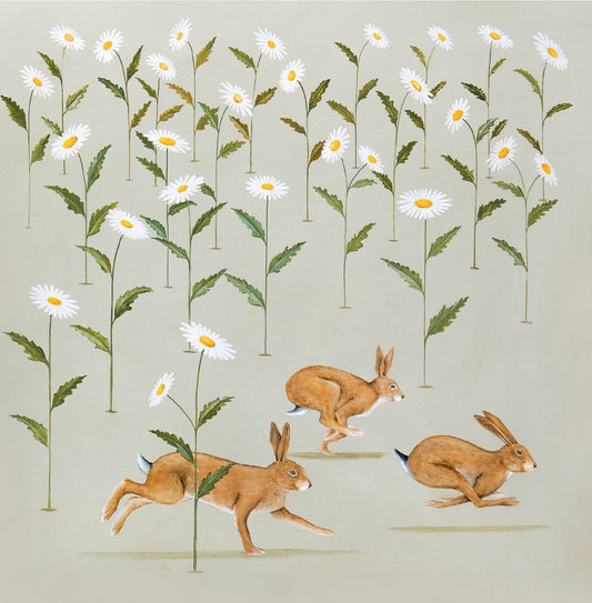 Husk of Hares Greeting Card