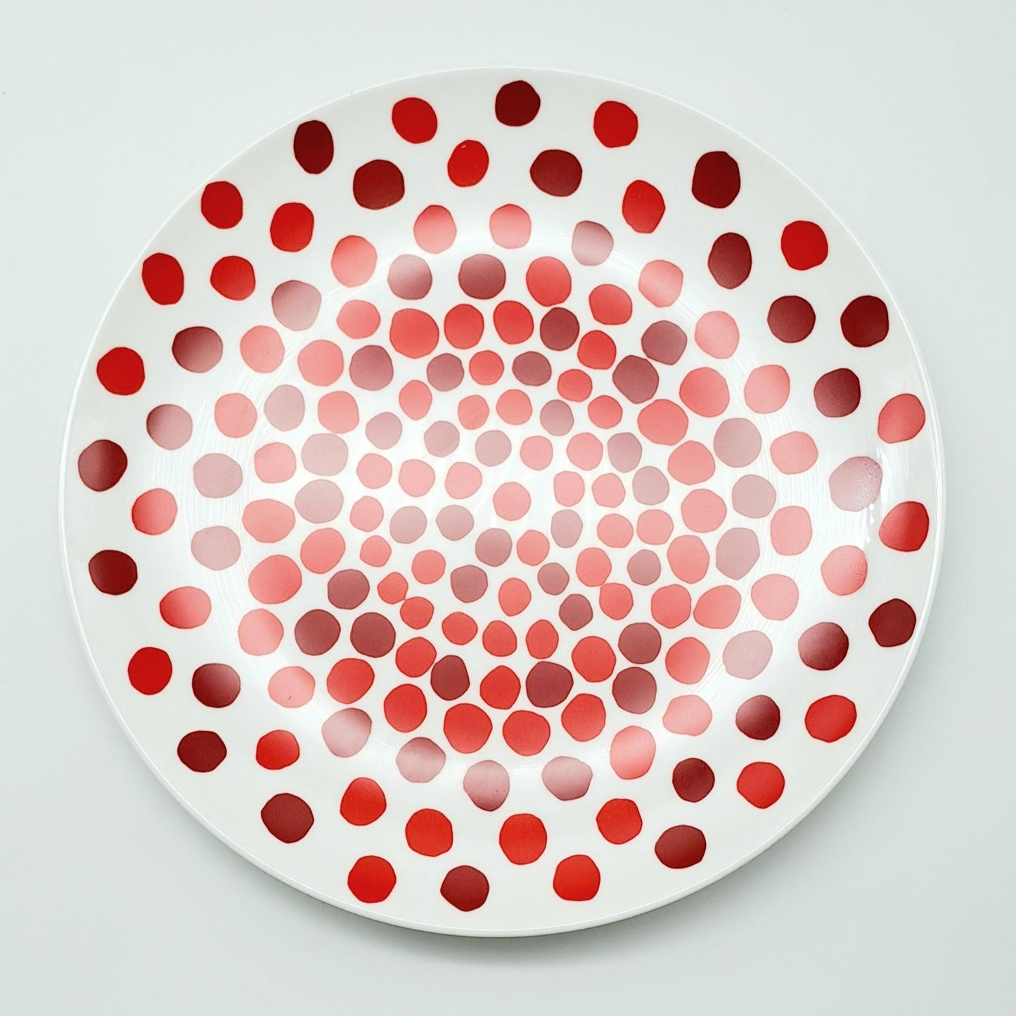 Louise Bourgeois Red Dots Bone China Plate