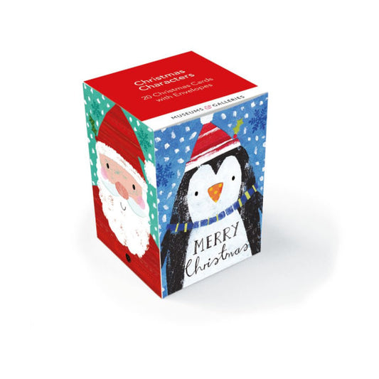Christmas Characters Card Cube