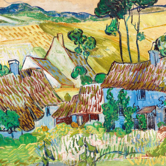 Farms Near Auvers Greetings Card