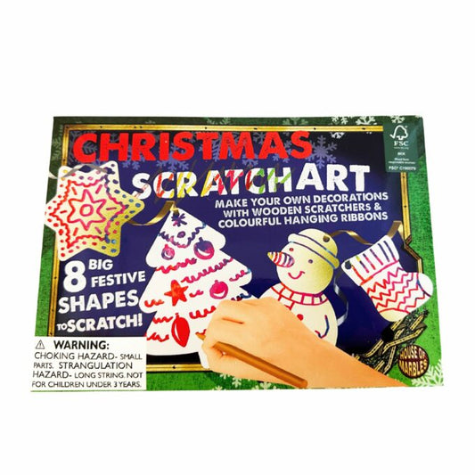 Christmas Scratch Art