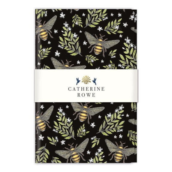 Honey Bee A5 Stitched Notebook