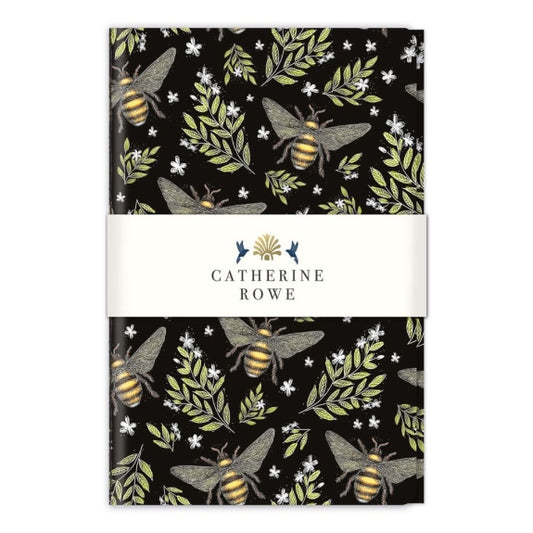 Honey Bee A5 Stitched Notebook