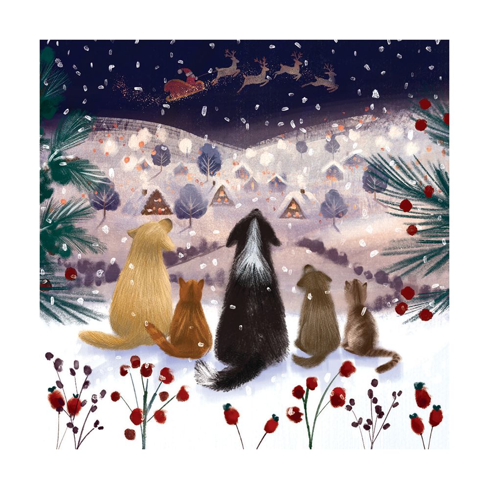 A Winters Tail Christmas Greeting Cards