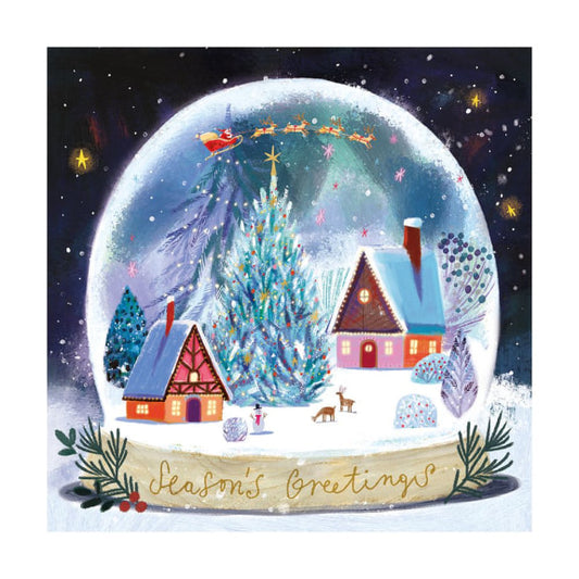 Snow Globe Christmas Card Pack