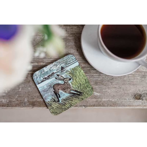 Young Hair Coaster set of 4