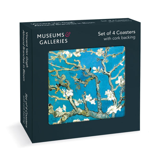 Almond Branches Coaster set of 4