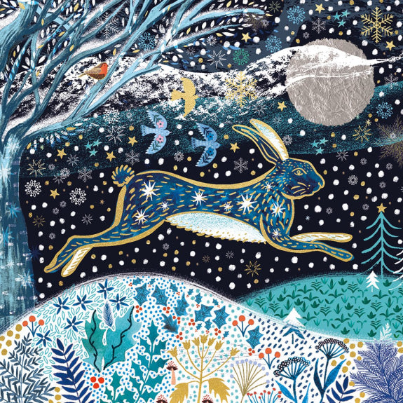 Moondust Hare Christmas Card Pack