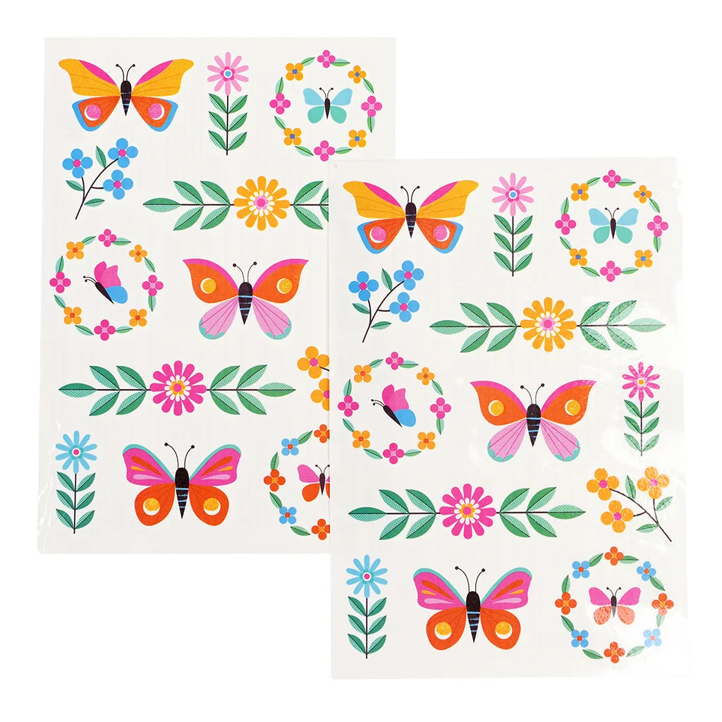 Floral Temporary Tattoos