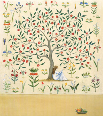 Bird in Hand Greeting Card