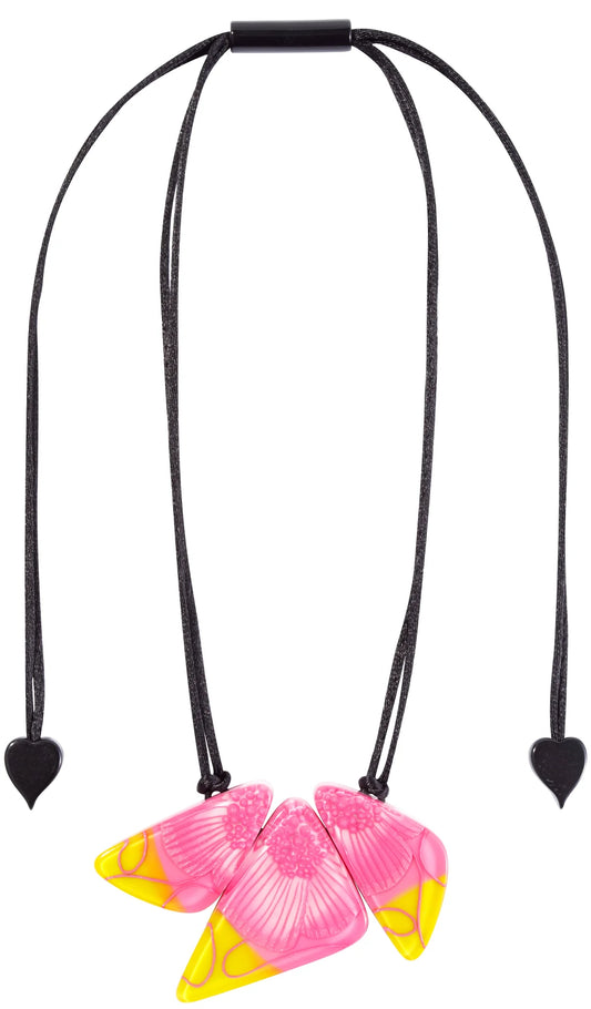 Pink Prim Flora Necklace