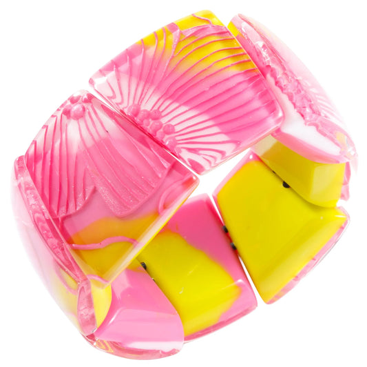 Pink Prim Flora Bracelet