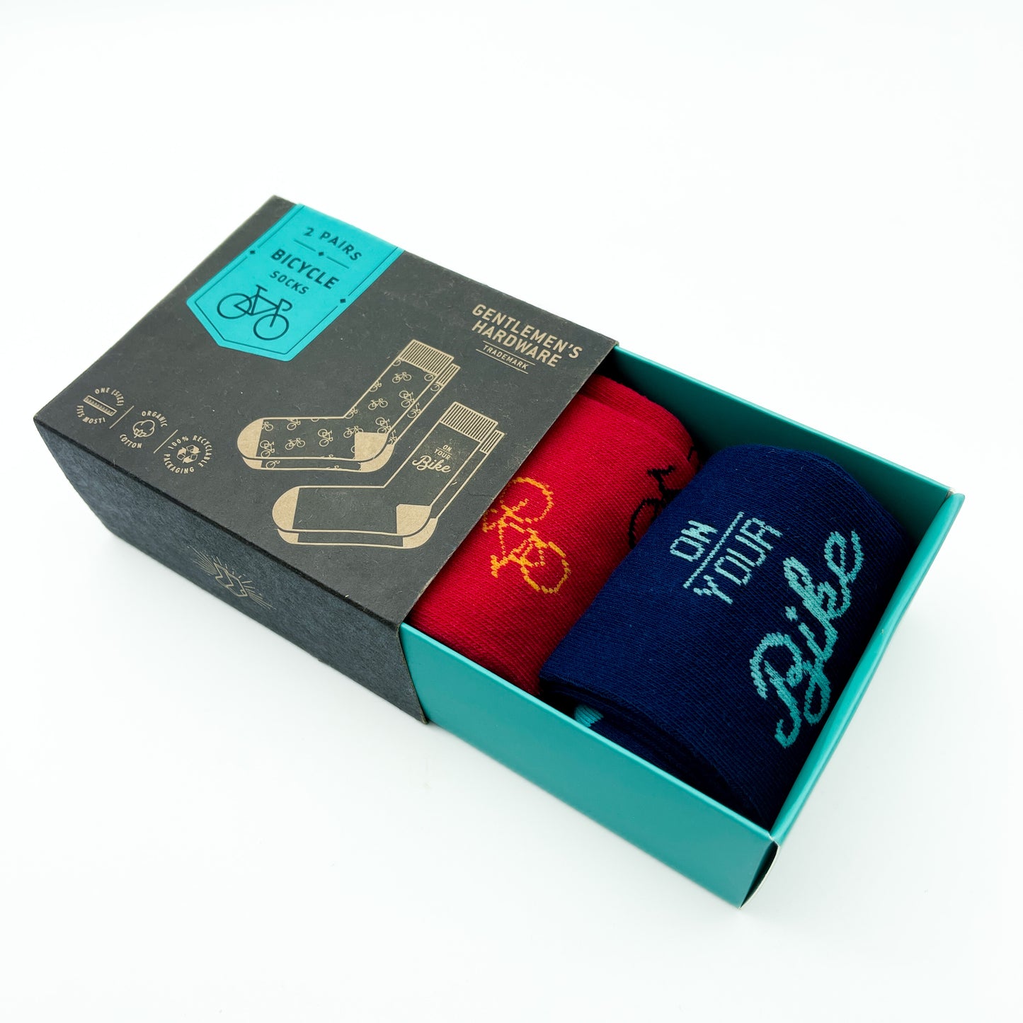 Boxed Golf or Bicycle Socks