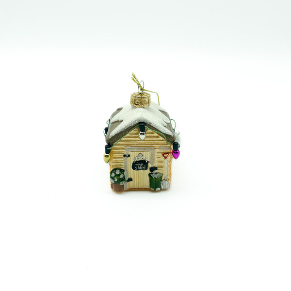 Mini Garden Shed Bauble