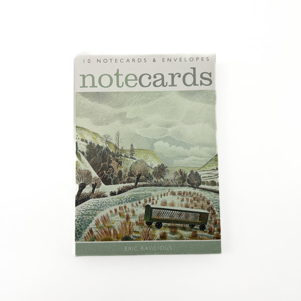 A lovely set of 8 Notecards by Eric Ravilious and Edward Bawden