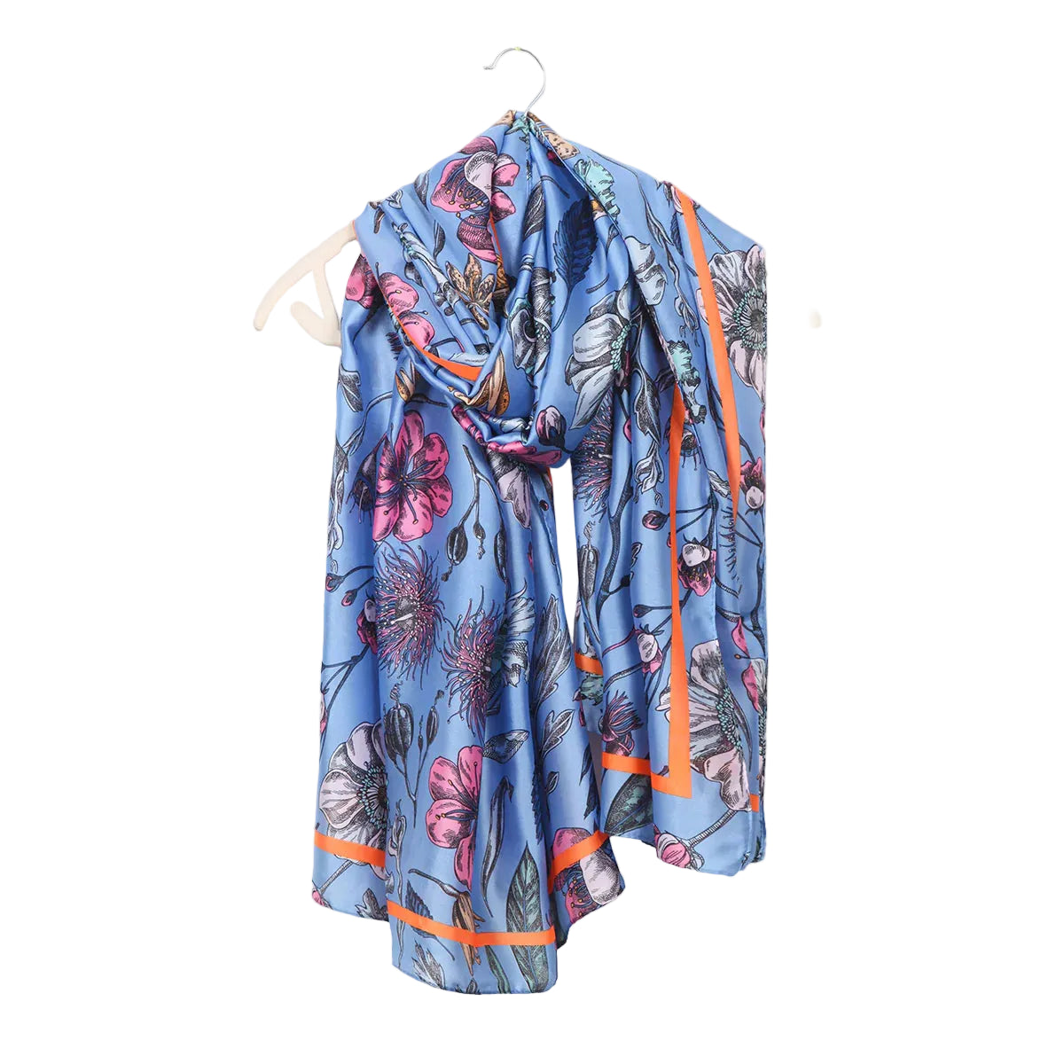 Florencia Blue Scarf