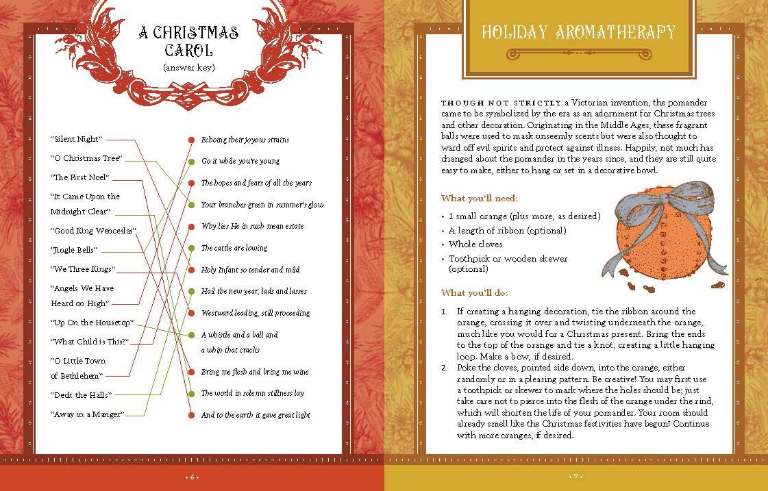 Vintage Victorian Christmas Sticker