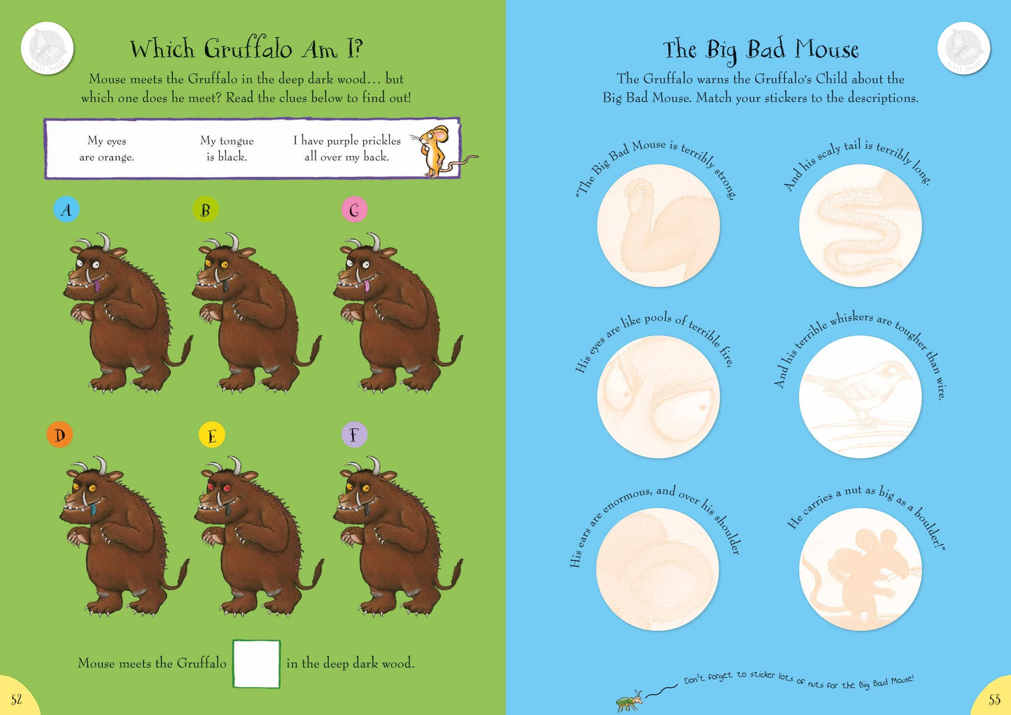 Gruffalo and Friends Super Sticker Book