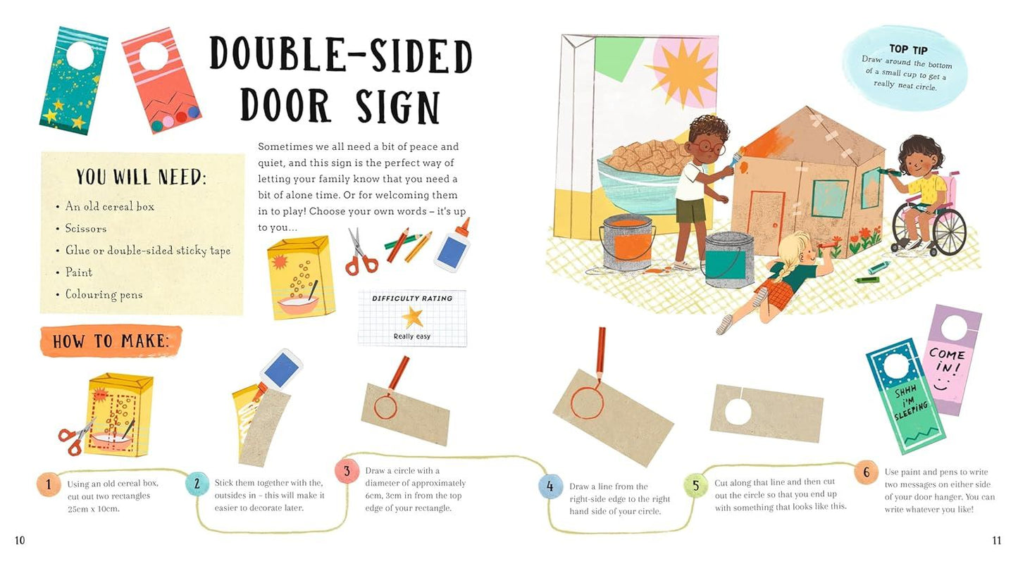 Children's Creative Crafts Upcycling