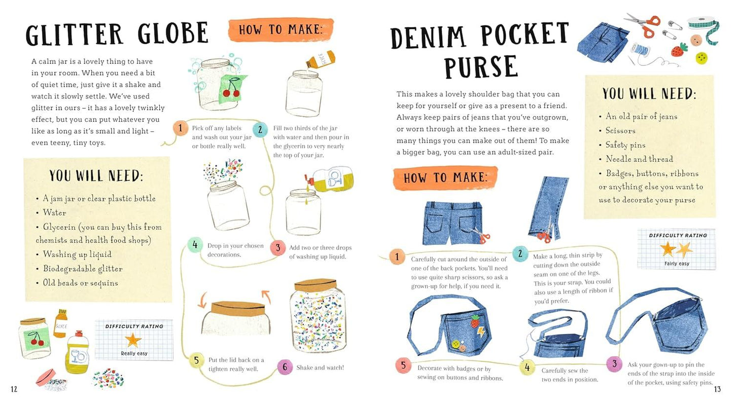 Children's Creative Crafts Upcycling