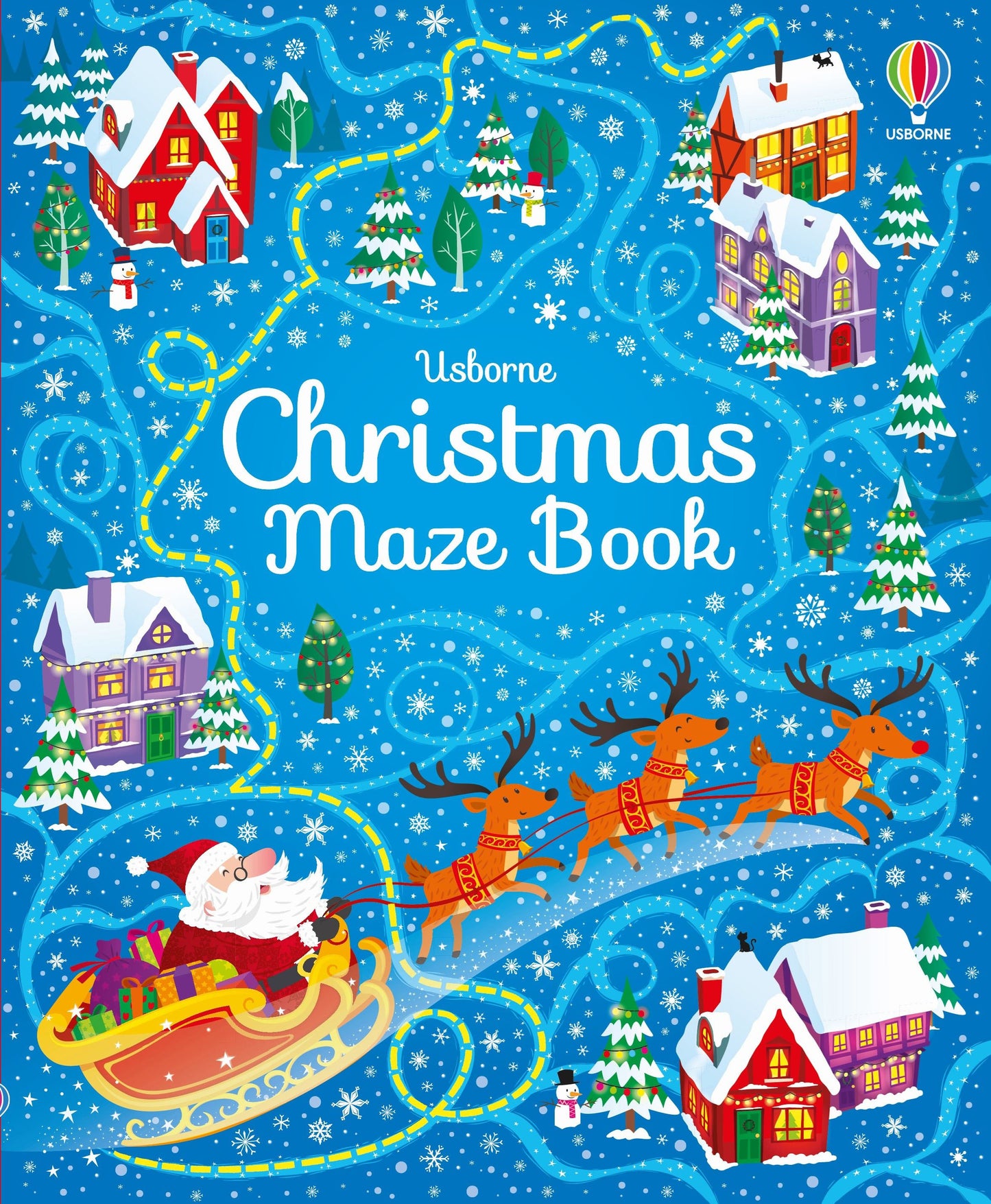 Christmas Maze Book and Jigsaw