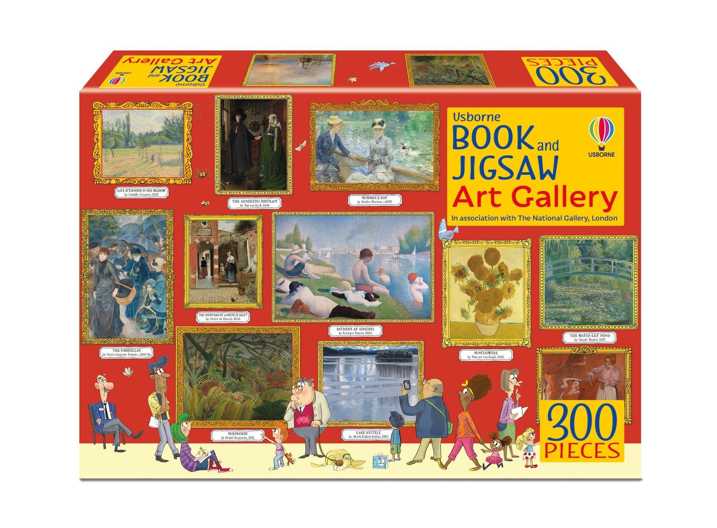 Art Gallery Book and Jigsaw