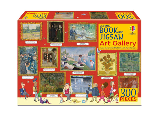 Art Gallery Book and Jigsaw
