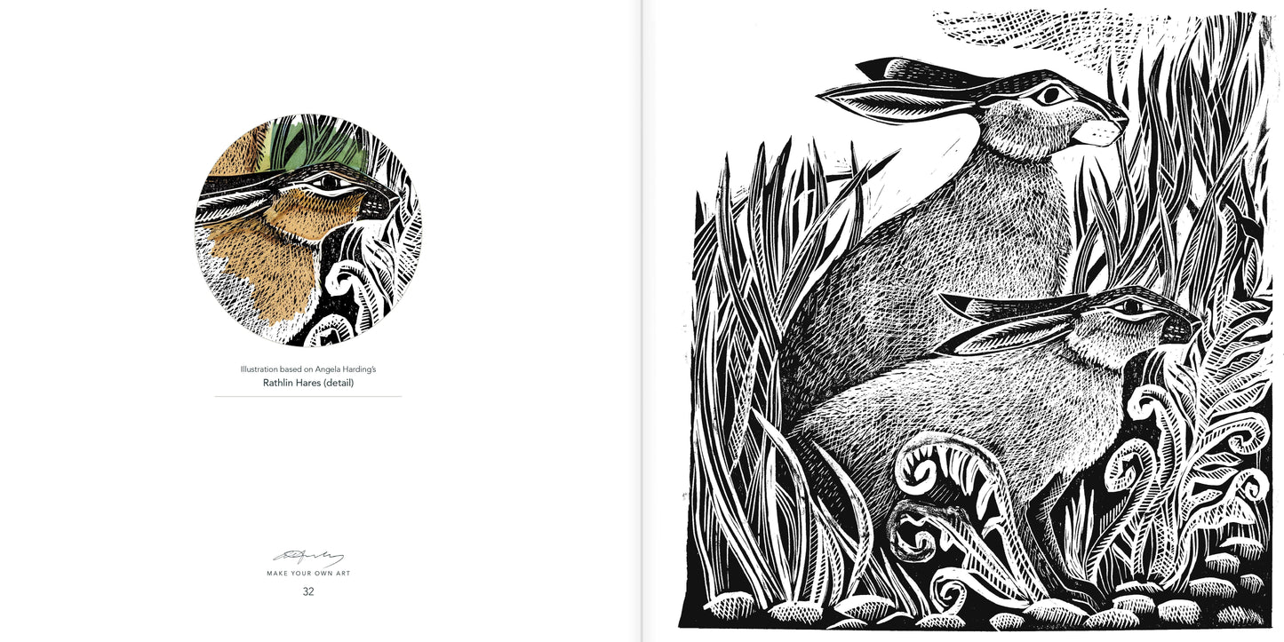 Angela Harding Colouring Book