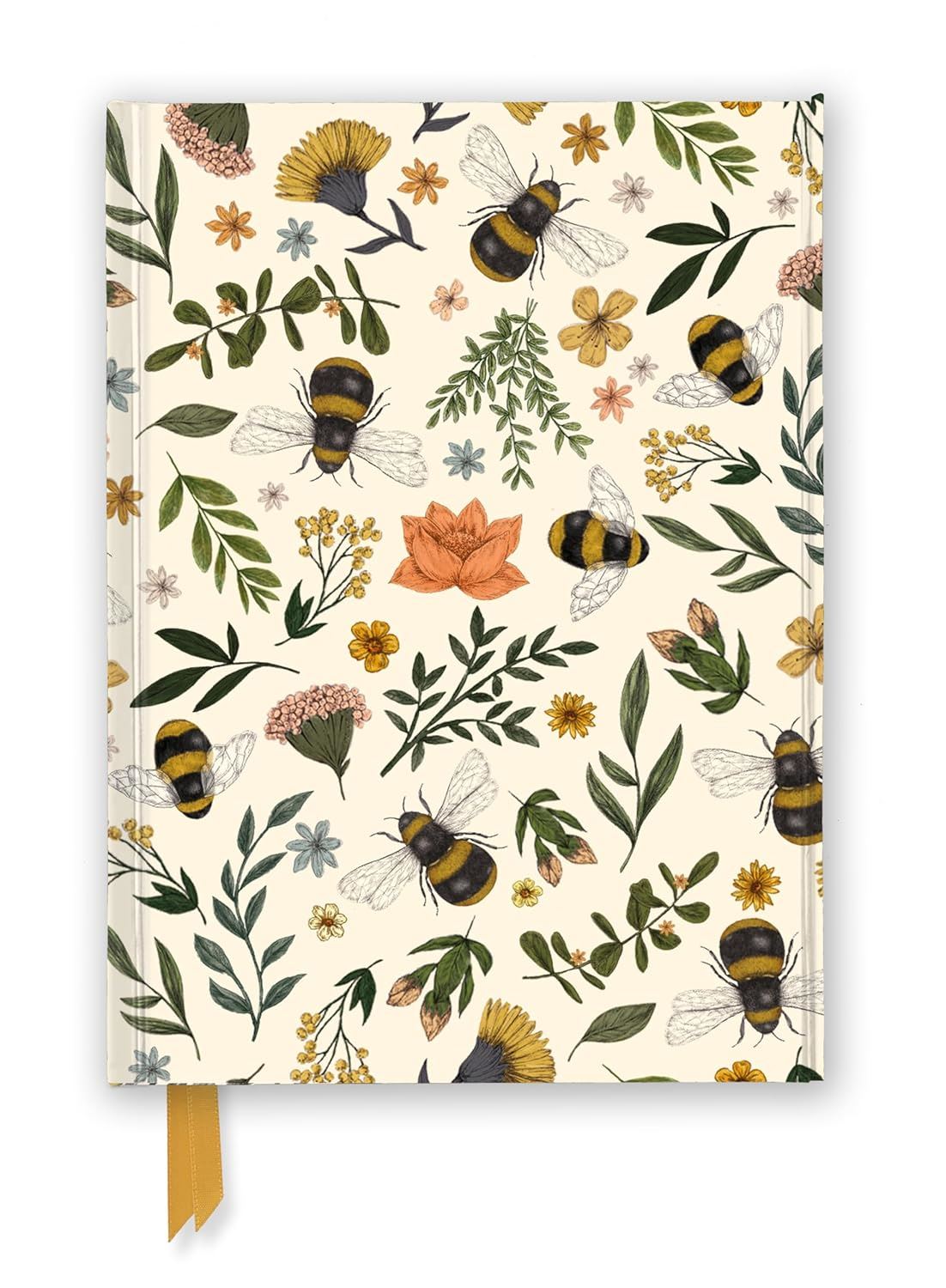 Garden Bees A5 Notebook