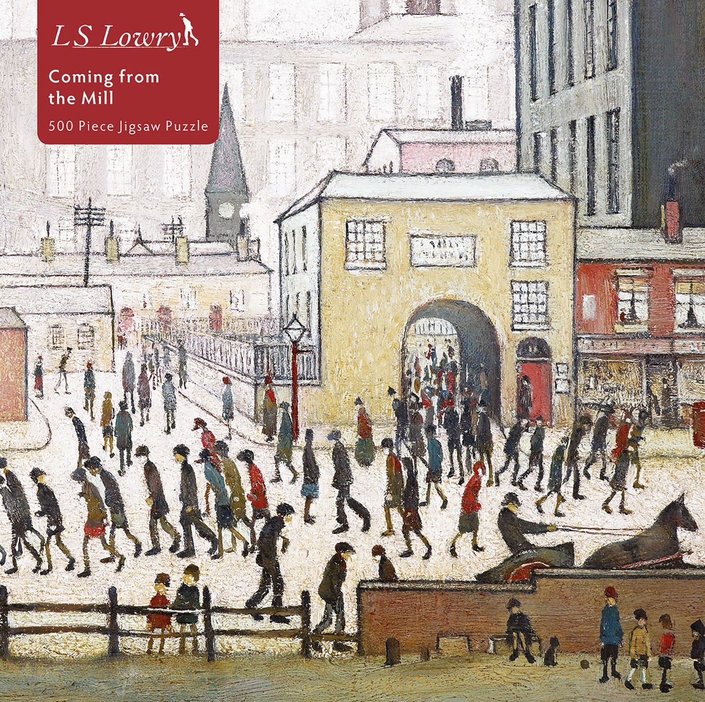 L S Lowry Coming From the Mill Puzzle