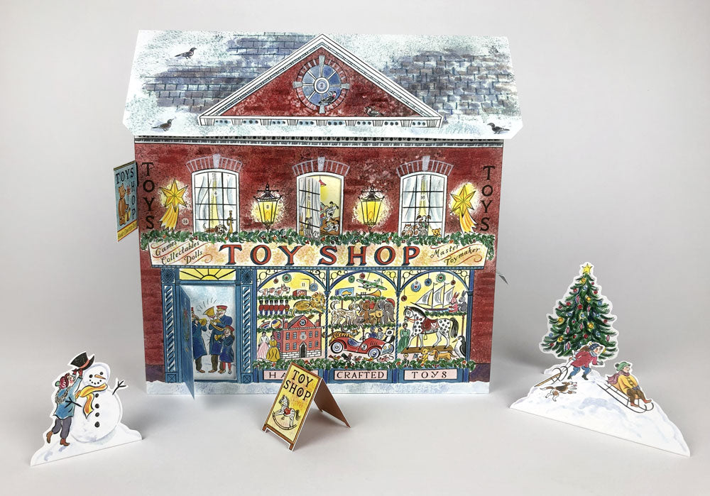Toy Shop Free-standing Advent Calendar
