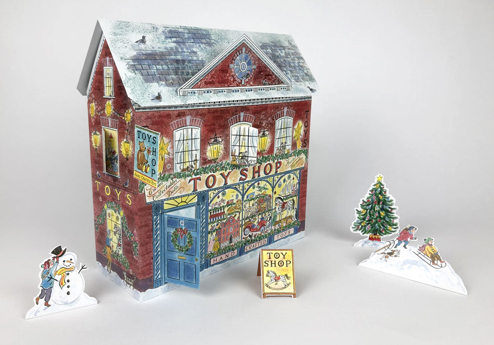 Toy Shop Free-standing Advent Calendar