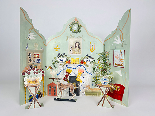 Festive Free-standing Advent Calendar