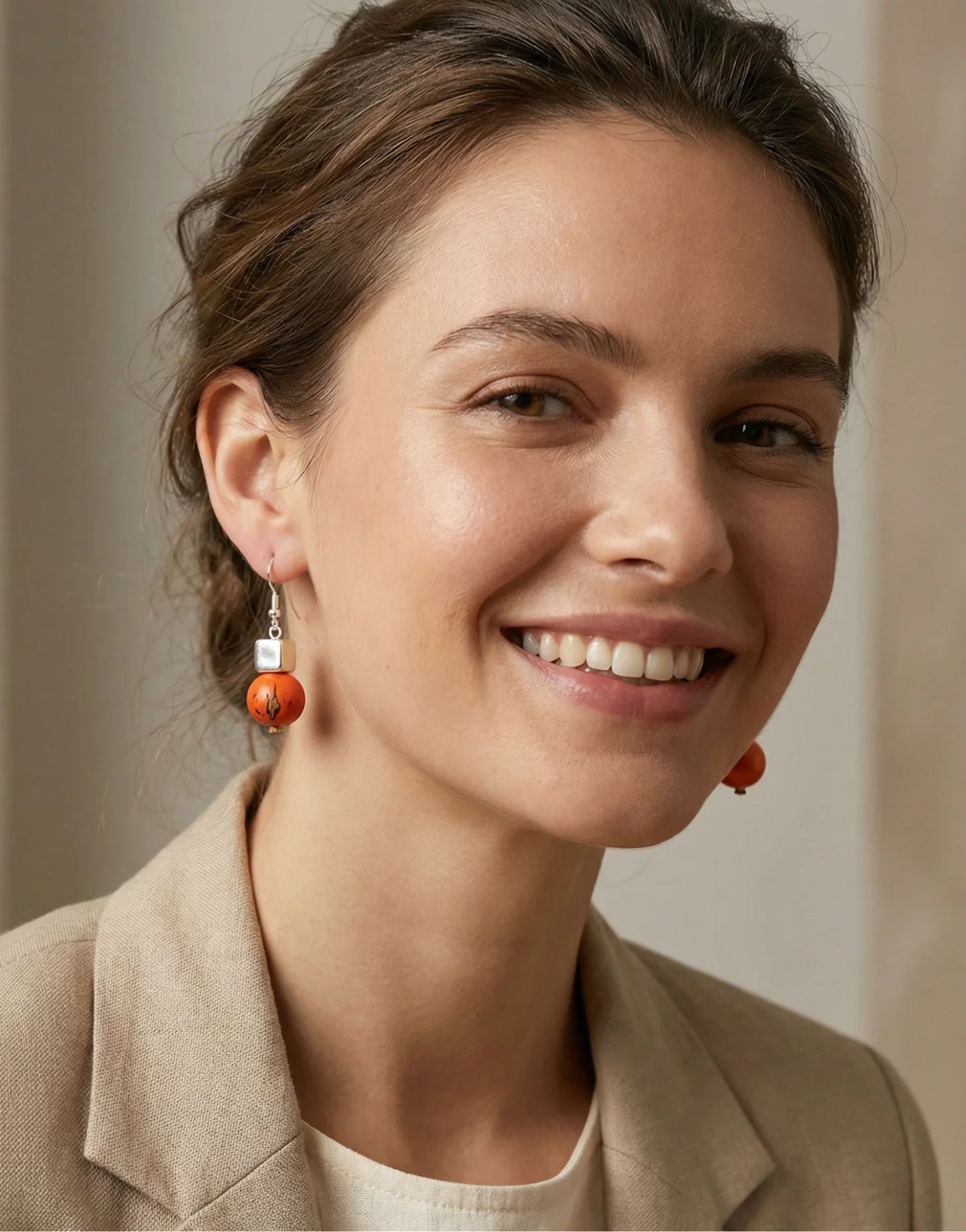 Acai Orange Earrings