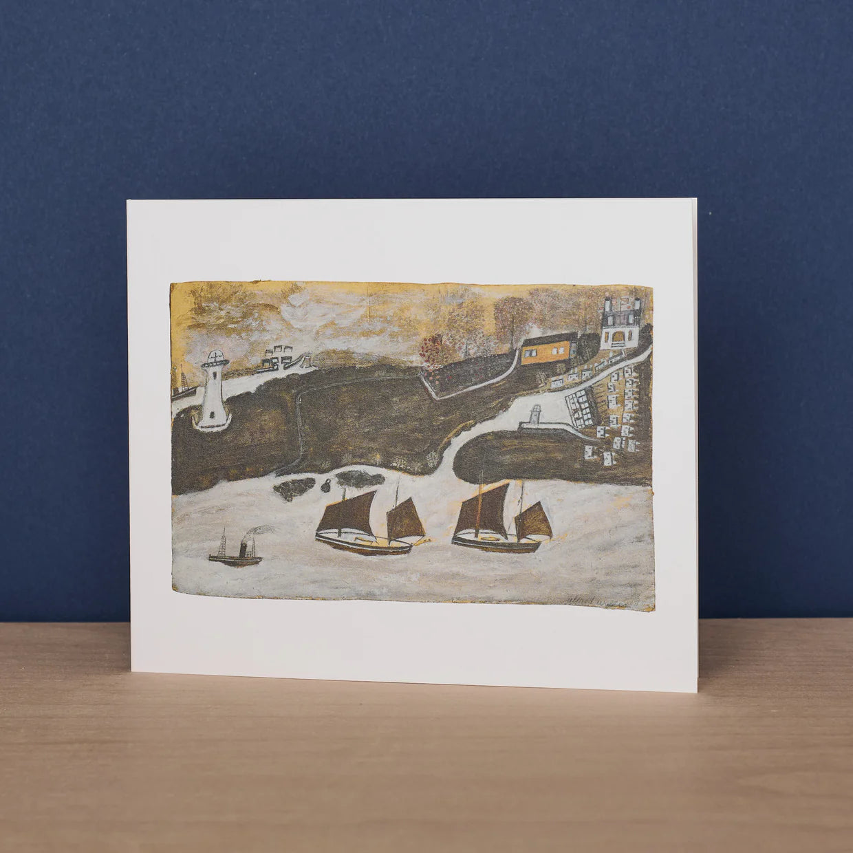 Two Ships Greeting Card