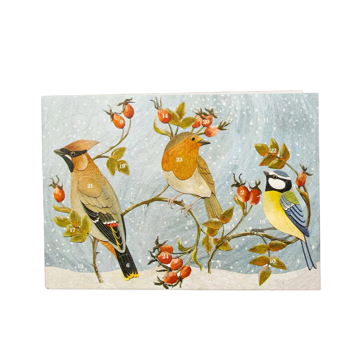 Winter Hedgerow Mini Advent Calendar