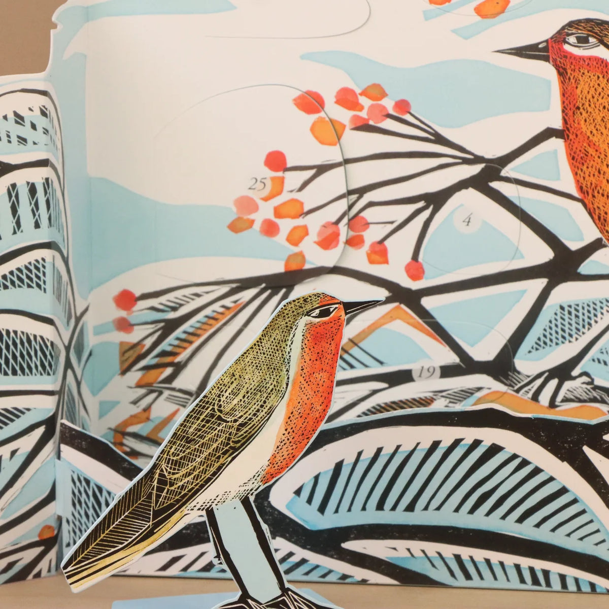 Bringing Home the Tree Advent Calendar by Angela Harding