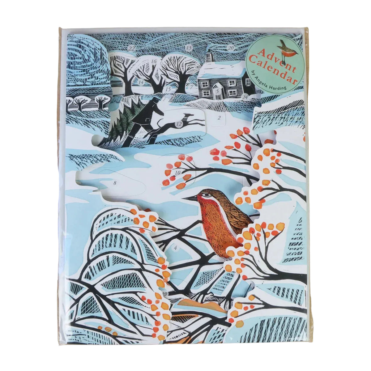 Bringing Home the Tree Advent Calendar by Angela Harding