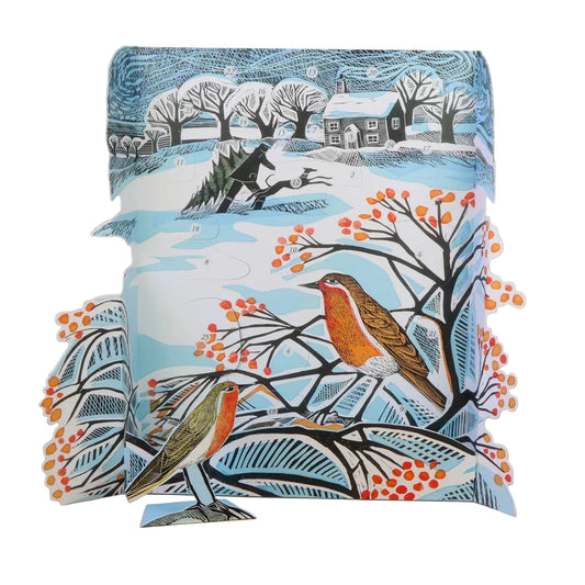Bringing Home the Tree Advent Calendar by Angela Harding